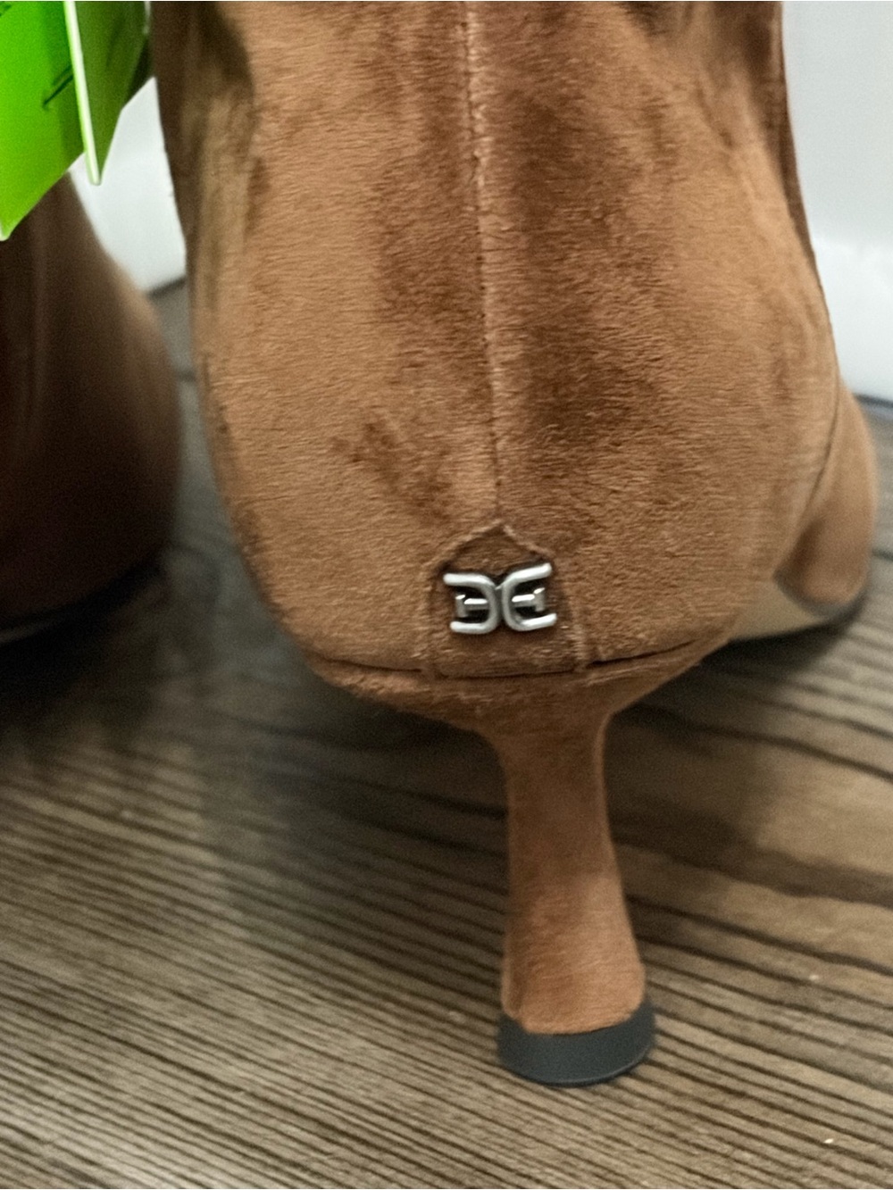 Sam Edelman Brown Suede Over-the-Knee Pointed-Toe Boots Size 7.5 - Picture 5 of 10